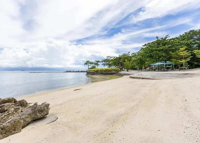 Chic Cozy At Tambuli Residences Ocean View By Dominik With Pool Access & Balcony In Mactan Appartement Île de Mactan