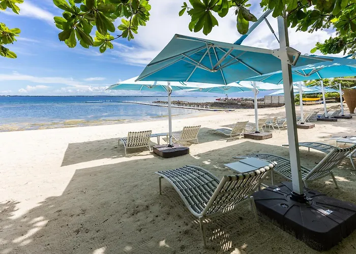 Chic Cozy At Tambuli Residences Ocean View By Dominik With Pool Access & Balcony In Mactan Appartement Île de Mactan